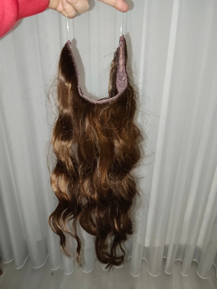 Yarım Ay Sentetik Saç - Görsel 2