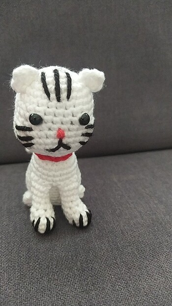Amigurimi kedi 10 cm 