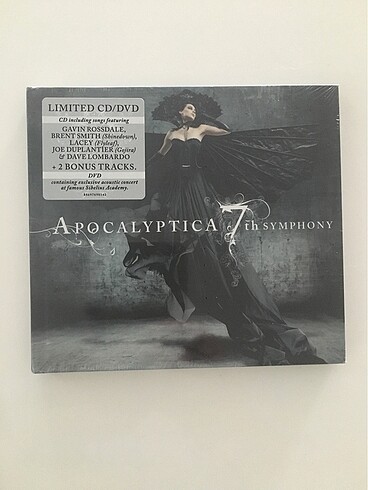 Apocalyptica 7th Symphony ltd ed. CD/DVD