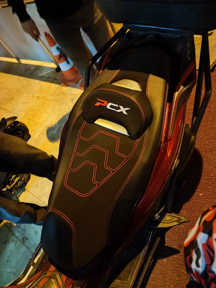 pcx 2021 2025 uyumlu bel destekli konfor sele - Görsel 2