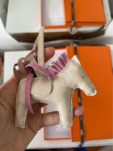 Beden Hermes Rodeo Bag Charm Çanta Süsü At