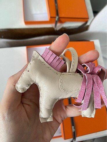 Hermes Hermes Rodeo Bag Charm Çanta Süsü At