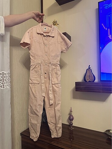 Zara Kız çocuk jean tulum