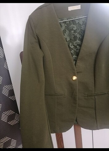 Haki Blazer Ceket