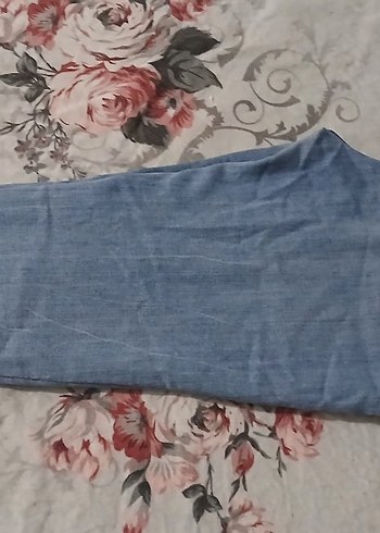 28 Beden Mavi Kadın Denim Jean Pantolon