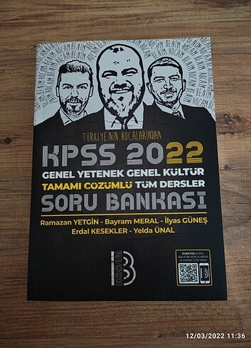 Benim Hocam KPSS 2022 Soru Bankası (TÜM DERSLER)