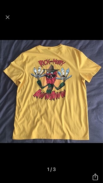 Koton Rick and Mort baskılı tshirt