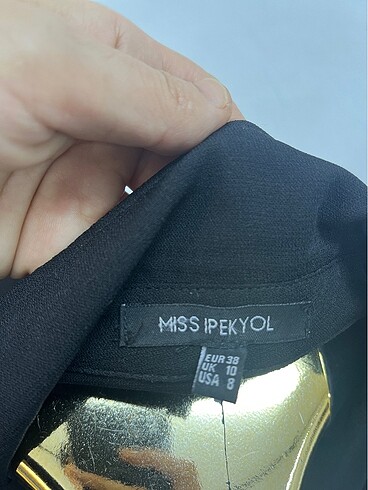 38 Beden siyah Renk 1.10 cm boyu gömlek elbise