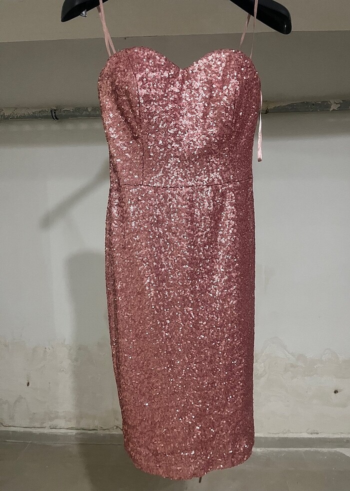 KADIN PALETLİ ELBİSE - Görsel 2