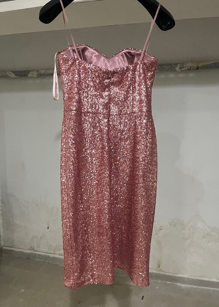 KADIN PALETLİ ELBİSE - Görsel 3