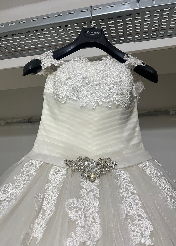 GELİNLİK 38 beden - Görsel 2