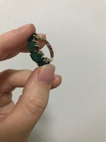 Sterling silver Hiç kullanılmamış gümüş yüzük