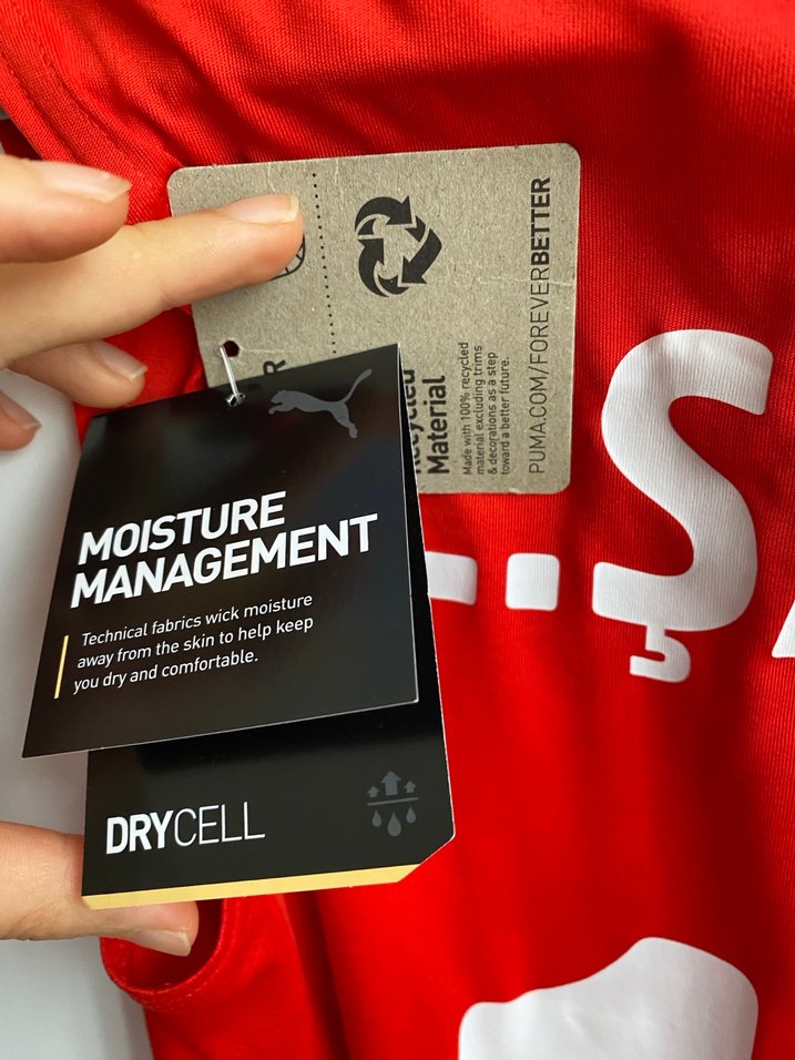 Kadın Kırmızı Puma Spor Atlet 12 Numara - Görsel 4