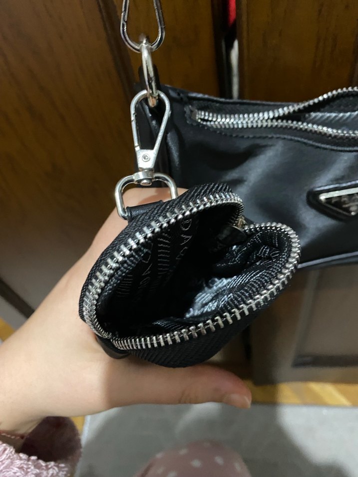 Prada Siyah Deri Kadın Günlük Çanta - Görsel 3