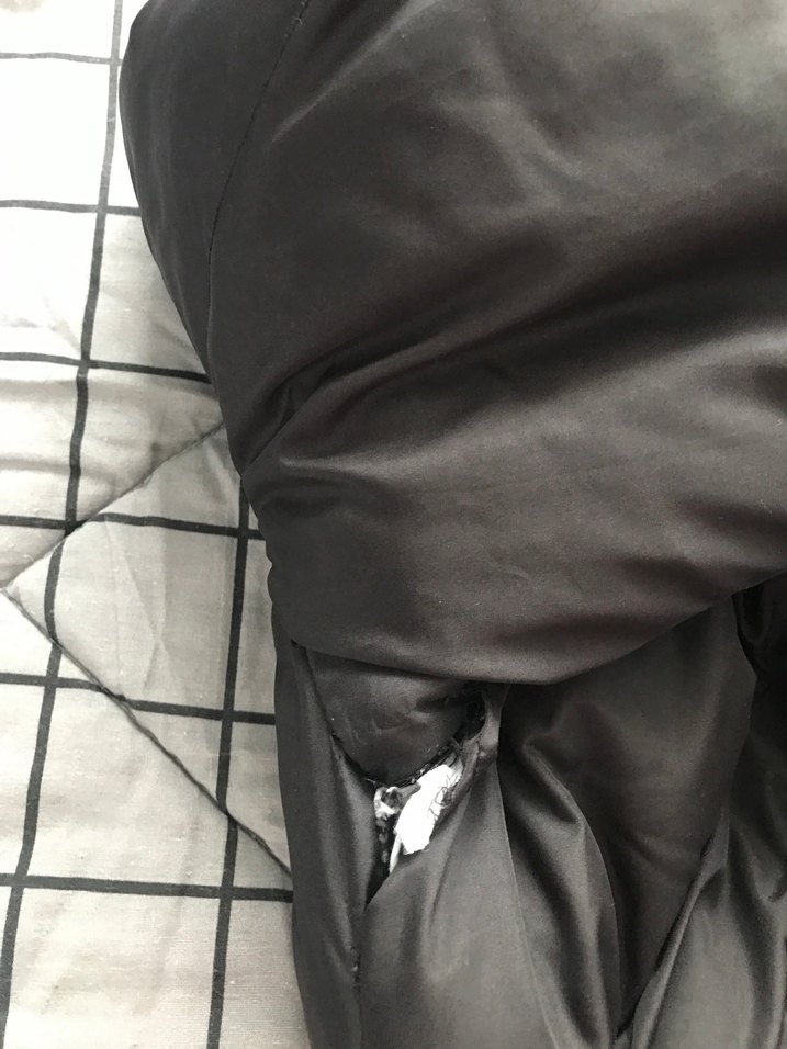 Siyah Kadın Midi Kış Montu, Fermuarlı - Görsel 3