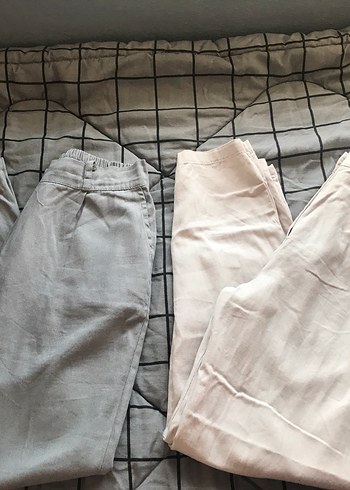 Gri Rahat Kesim Kadın Midi Kot Pantolon - Görsel 11