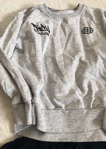 Kırmızı Erkek Çocuk Kazak 8-9 yaş - Görsel 6