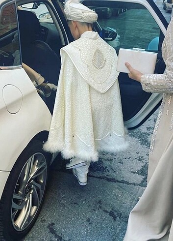 Özel dikim oglumun sünnet dügünde giyildi - Görsel 6