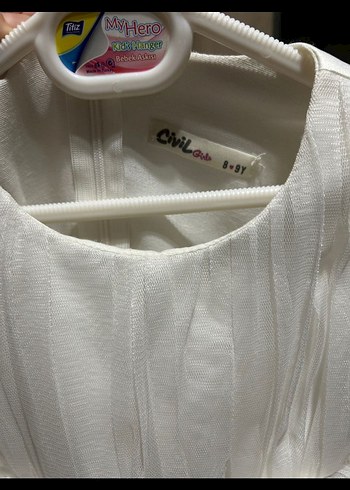 Beyaz Pilili Uzun Bohem Gelinlik - Görsel 4