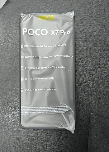 Fermuarlı Gri POCO X7 Pro Telefon Kılıfı - Görsel 4