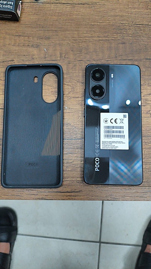 Fermuarlı Gri POCO X7 Pro Telefon Kılıfı - Görsel 2