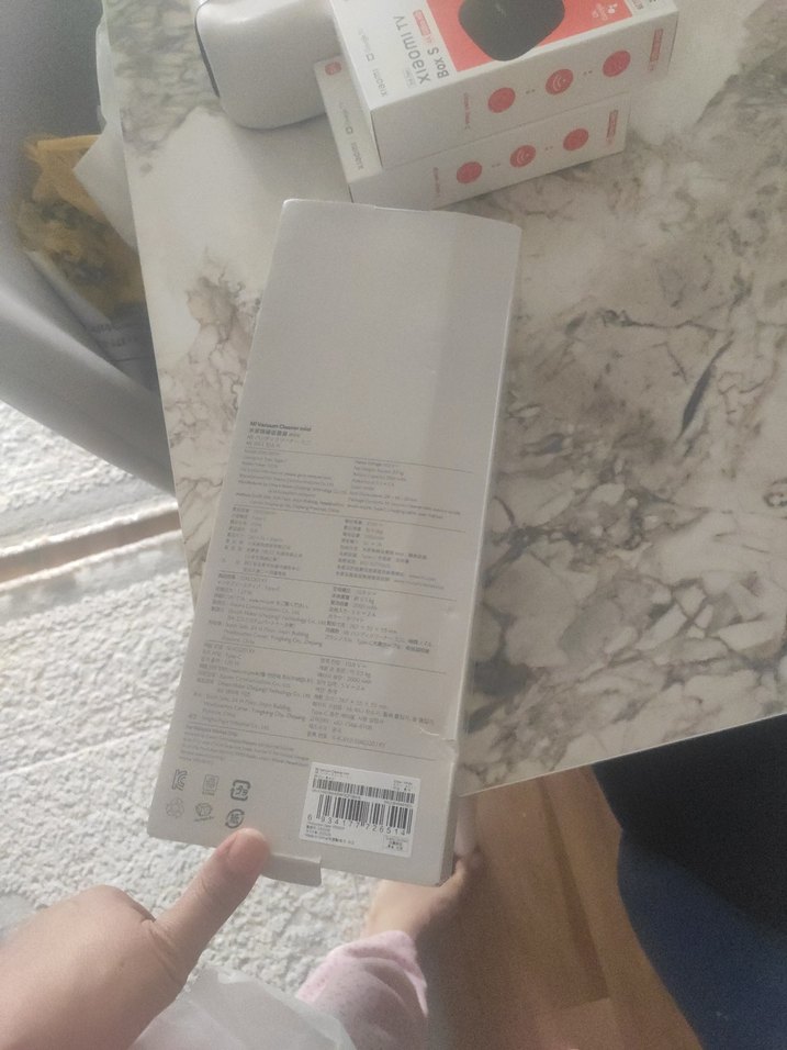 Beyaz ve Gri Xiaomi Kablosuz Elektrikli Süpürge - Görsel 3