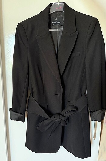 xs Beden Stradivarius Siyah Blazer Ceket