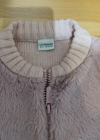 LCW Kız Çocuk Peluş Yelek - Görsel 3