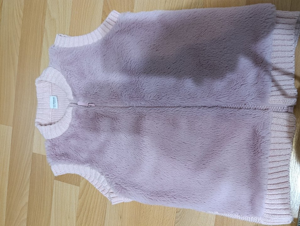 LCW Kız Çocuk Peluş Yelek - Görsel 2