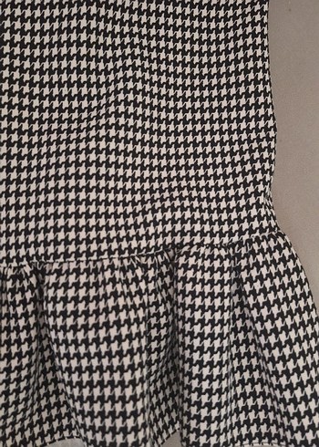 Gri Kareli etek - Görsel 3