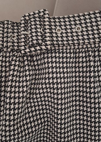 Gri Kareli etek - Görsel 2