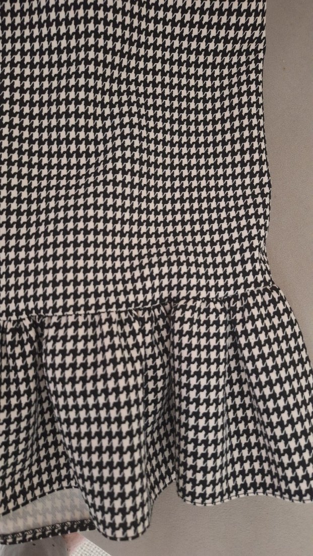 Gri Kareli etek - Görsel 3