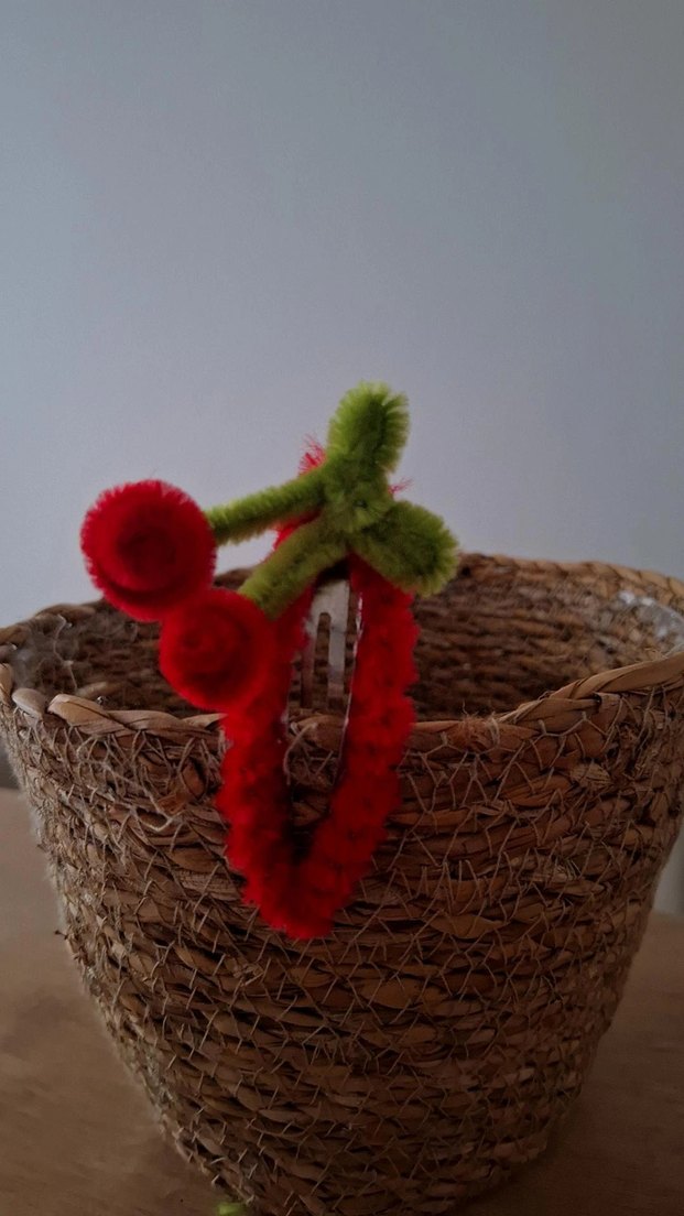 Kiraz Figürlü Çocuk Toka - Görsel 3