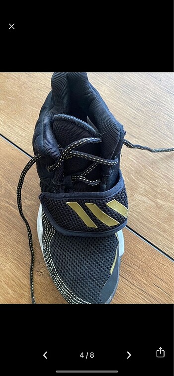 37 Beden siyah Renk Adidas ortapedik spor ayakkabı