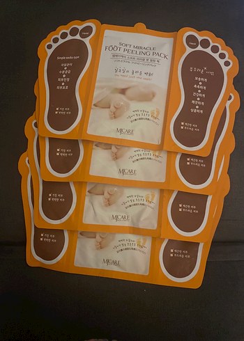 MJ Care Soft Miracle Ayak Peelingi - Görsel 2