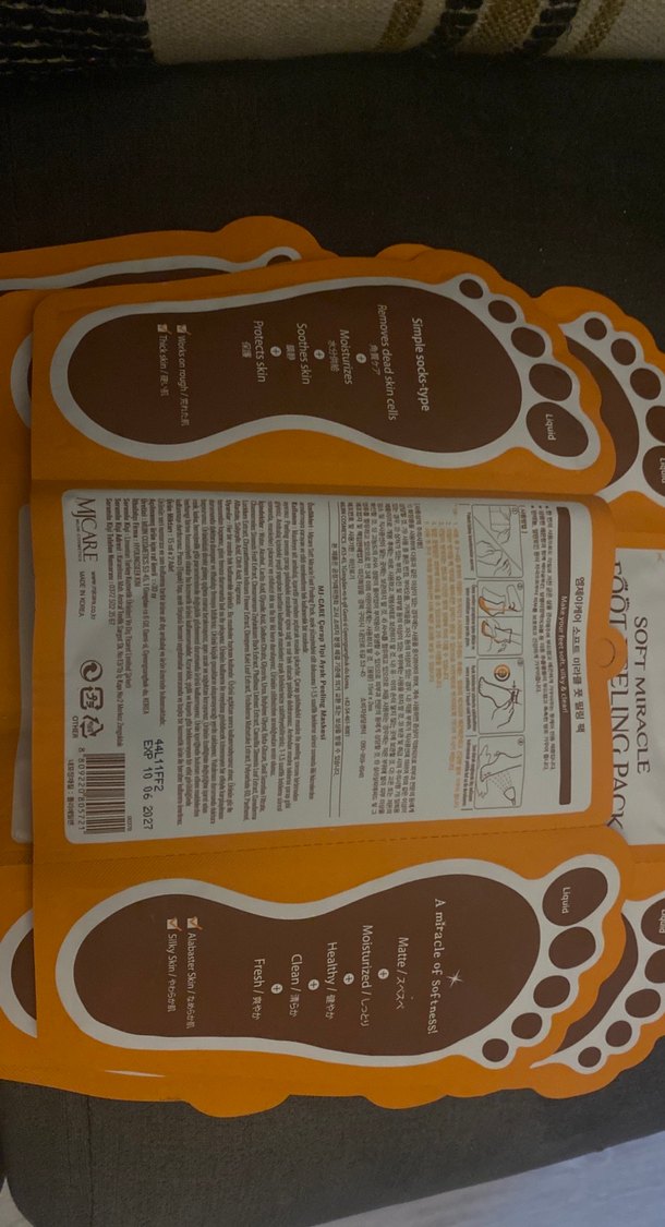 MJ Care Soft Miracle Ayak Peelingi - Görsel 3