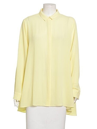 Paulmark Açık Sarı Oversize Gömlek