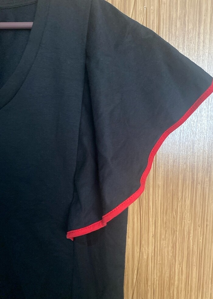 L beden oversize elbise biyeli mini boy - Görsel 3