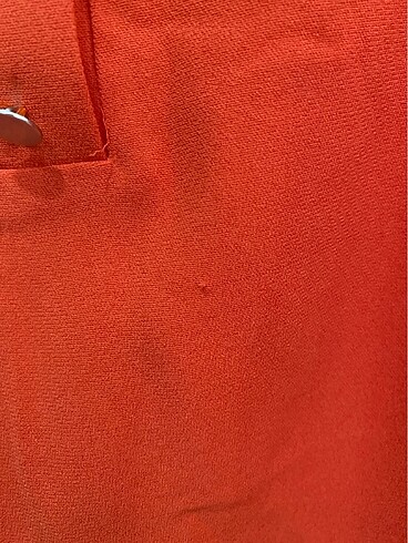 Oranj renk 40 beden elbise - Görsel 5
