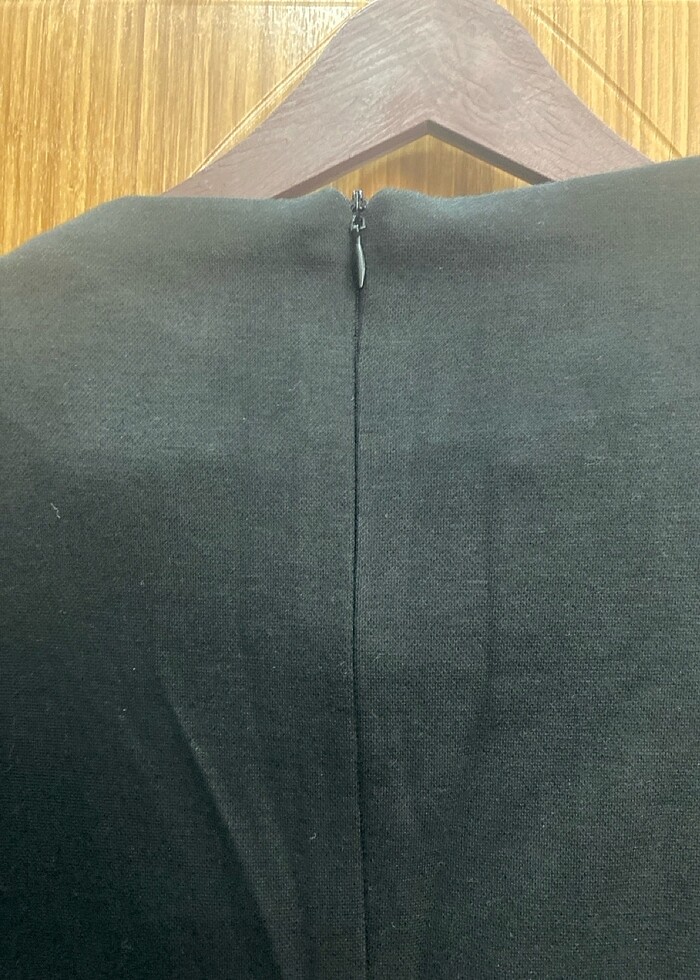 Fermuar detaylı kışlık elbise - Görsel 4