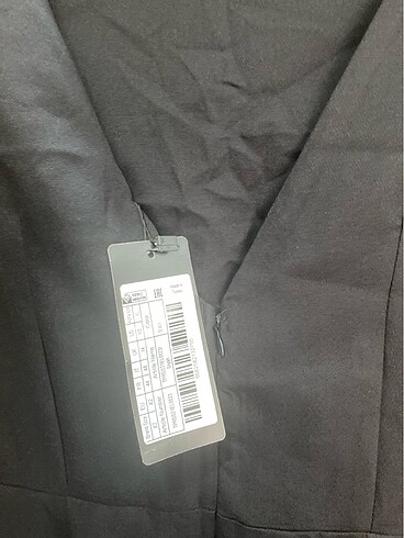 Klasik elbise 42 beden siyah - Görsel 5