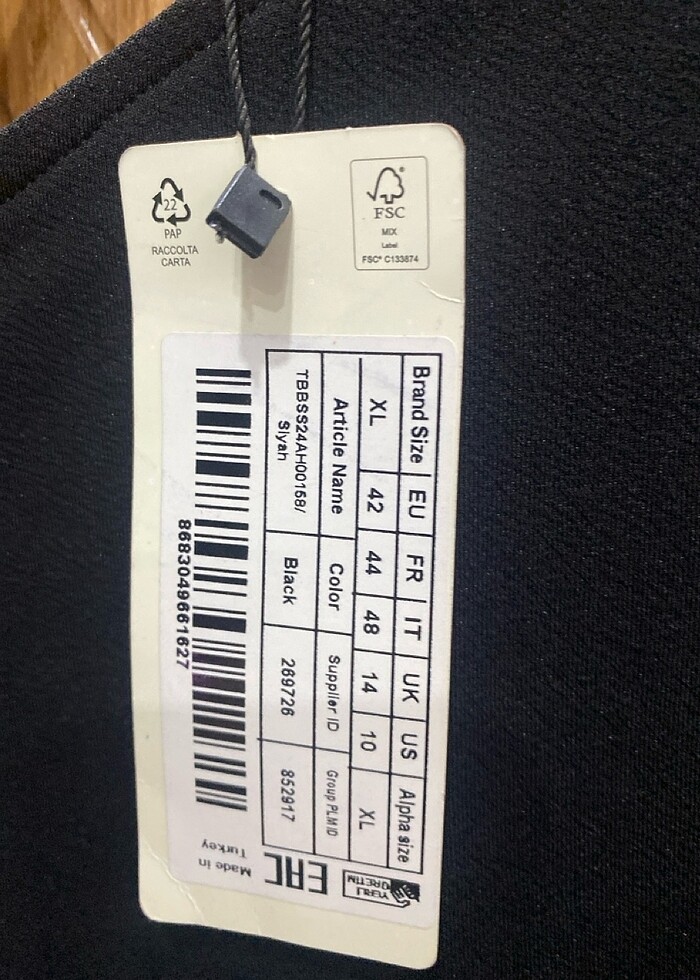 Tek omuz asimetrik etekli siyah şık elbise xl beden - Görsel 4