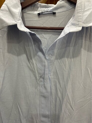 3 renk gömlek elbise 42 beden - Görsel 3