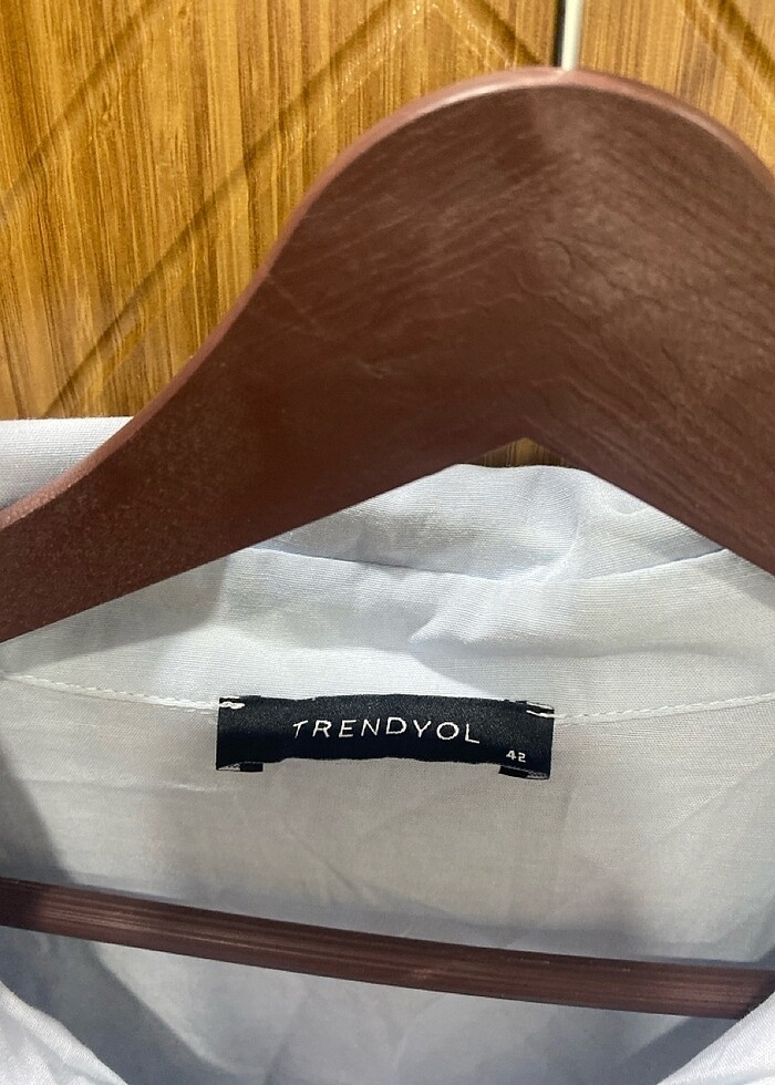 3 renk gömlek elbise 42 beden - Görsel 2