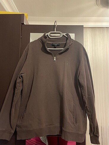 ALL SAINTS ORHİNAL UNİSEX SWEAT POLI YAKA