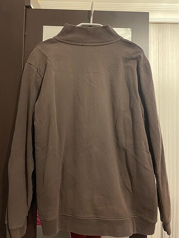l/xl Beden kahverengi Renk ALL SAINTS ORHİNAL UNİSEX SWEAT POLI YAKA