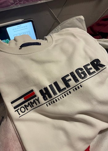 Tommy Hilfiger Bisiklet Yaka Sweatshirt