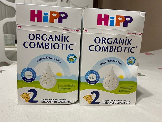 HİPP 2 organik combiotic mama 800+800