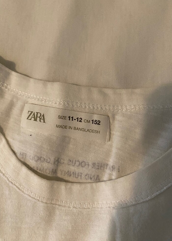 ZARA ERKEK ÇOCUK TİŞÖRT 11/12 YAŞ - Görsel 3