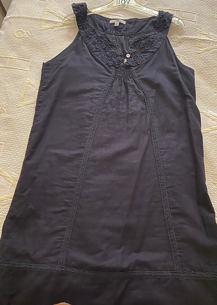 MVİ MARKA KETEN ELBİSE - Görsel 2